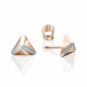 Золотые серьги Platina 02-4111-00-000-1110-04 02-4111-00-000-1110-04 фото