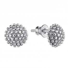 Серебряные серьги АЛЬКОР 02-4176/0000-00 02-4176/0000-00 фото