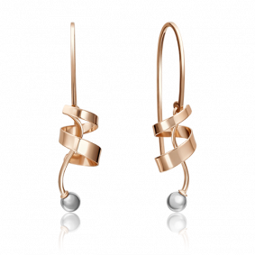 Золотые серьги Platina 02-4209-00-000-1110-42 02-4209-00-000-1110-42 фото