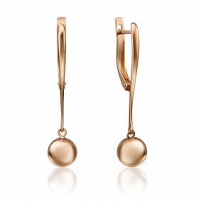 Золотые серьги Platina 02-4269-00-000-1110-42 02-4269-00-000-1110-42 фото