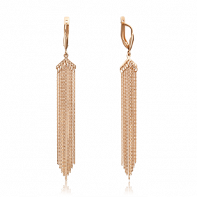 Золотые серьги Platina 02-4429-00-000-1110-42 02-4429-00-000-1110-42 фото