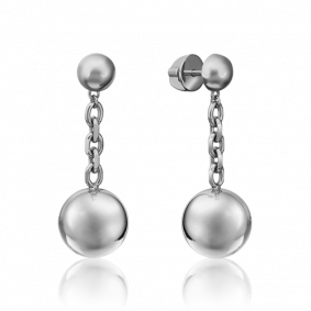 Серьги из белого золота Platina 02-4445-00-000-1120-64 02-4445-00-000-1120-64 фото