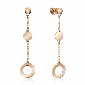 Золотые серьги Platina 02-4450-00-000-1110-42 02-4450-00-000-1110-42 фото