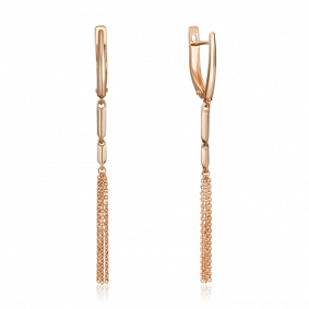 Золотые серьги Platina 02-4462-00-000-1110-04 02-4462-00-000-1110-04 фото