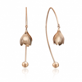 Золотые серьги Platina 02-4477-00-000-1110-48 02-4477-00-000-1110-48 фото