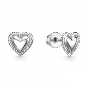 Серебряные серьги АЛЬКОР 02-4485/0000-00 02-4485/0000-00 фото