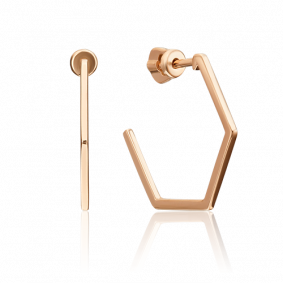 Золотые серьги Platina 02-4521-00-000-1110-02 02-4521-00-000-1110-02 фото