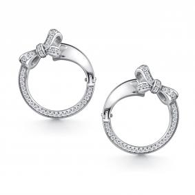 Серебряные серьги АЛЬКОР 02-4555/00КЦ-00 с фианитом 02-4555/00КЦ-00 фото