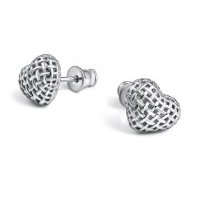 Серебряные серьги АЛЬКОР 02-4596/0000-00 02-4596/0000-00 фото