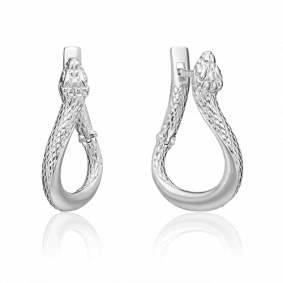 Серебряные серьги Platina 02-4664-00-000-0200-68 02-4664-00-000-0200-68 фото