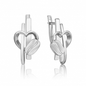 Серьги из белого золота Platina 02-4908-00-000-1120 02-4908-00-000-1120 фото