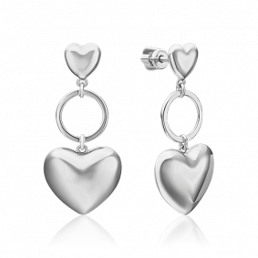 Серебряные серьги Platina 02-4934-00-000-0200 02-4934-00-000-0200 фото
