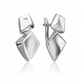 Серебряные серьги Platina 02-4971-00-000-0200 02-4971-00-000-0200 фото