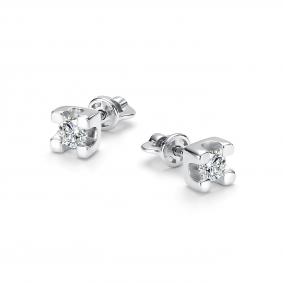 Серебряные серьги АЛЬКОР 02-5519/00ГХ-00 с горным хрусталём 02-5519/00ГХ-00 фото