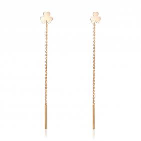 Золотые серьги Platina 02-5573-00-000-1110 02-5573-00-000-1110 фото