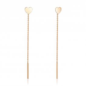 Золотые серьги Platina 02-5576-00-000-1110 02-5576-00-000-1110 фото