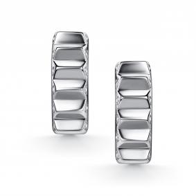 Серебряные серьги АЛЬКОР 02-5758/00КЦ-00 с фианитом 02-5758/00КЦ-00 фото