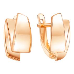 Золотые серьги Золотые узоры 02-8088 02-8088 фото