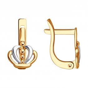 Золотые серьги SOKOLOV 0200045 0200045 фото