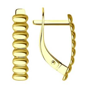 Серьги из лимонного золота SOKOLOV 0200047-2 0200047-2 фото