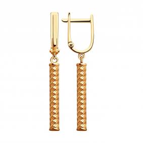 Золотые серьги SOKOLOV 0200048 0200048 фото