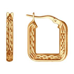 Золотые серьги SOKOLOV 0200053 0200053 фото