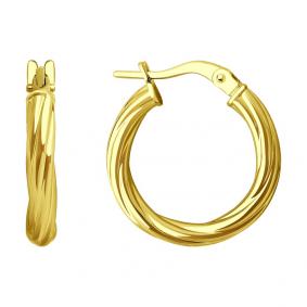 Серьги из лимонного золота SOKOLOV 0200060-2 0200060-2 фото