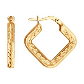 Золотые серьги SOKOLOV 0200099 0200099 фото