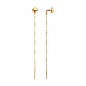 Золотые серьги SOKOLOV 0200110 0200110 фото