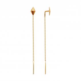 Золотые серьги SOKOLOV 0200138 0200138 фото