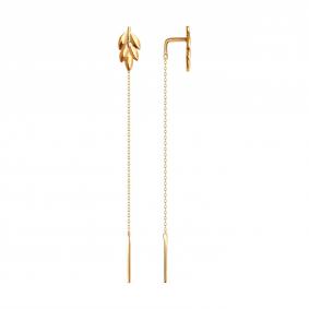 Золотые серьги SOKOLOV 0200145 0200145 фото