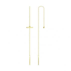 Серьги из лимонного золота SOKOLOV 0200147-2 0200147-2 фото