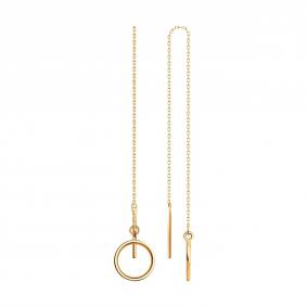 Золотые серьги SOKOLOV 0200154 0200154 фото