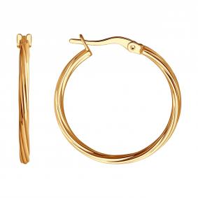 Золотые серьги SOKOLOV 0200158 0200158 фото