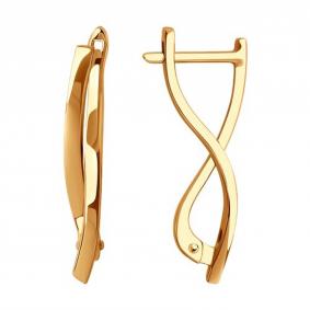 Золотые серьги SOKOLOV 0200169 0200169 фото