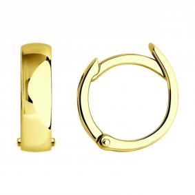 Серьги из лимонного золота SOKOLOV 0200170-2 0200170-2 фото