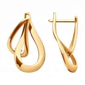 Золотые серьги SOKOLOV 0200254 0200254 фото