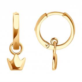 Золотые серьги SOKOLOV 0200258 0200258 фото