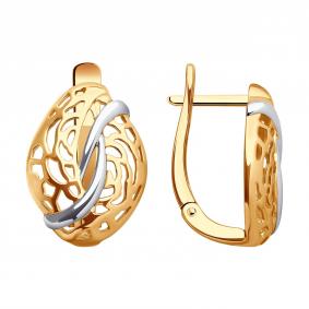 Золотые серьги SOKOLOV 0200267 0200267 фото
