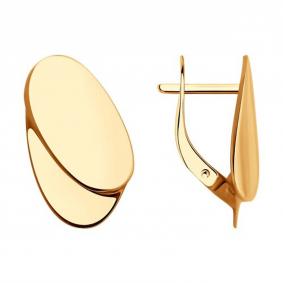 Золотые серьги SOKOLOV 0200296 0200296 фото