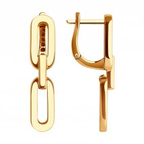 Золотые серьги SOKOLOV 0200311 0200311 фото