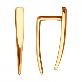 Золотые серьги SOKOLOV 0200348 0200348 фото