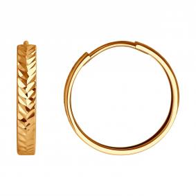 Золотые серьги SOKOLOV 0200354 0200354 фото