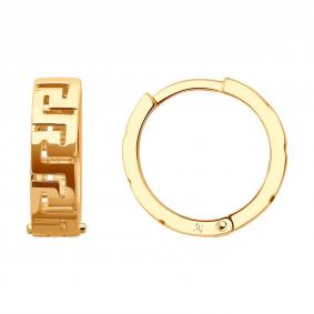 Золотые серьги SOKOLOV 0200390 0200390 фото