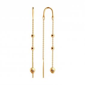 Золотые серьги SOKOLOV 0200415 0200415 фото