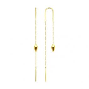 Серьги из лимонного золота SOKOLOV 0200417-2 0200417-2 фото