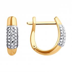 Золотые серьги SOKOLOV 0200431 0200431 фото