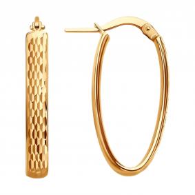 Золотые серьги SOKOLOV 0200464 0200464 фото