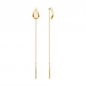 Золотые серьги SOKOLOV 0200483 0200483 фото