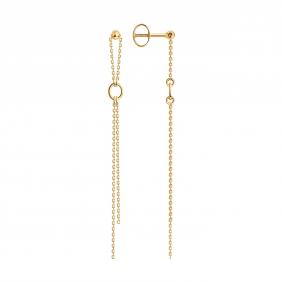 Золотые серьги SOKOLOV 0200507 0200507 фото